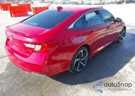 2019 Honda Accord Sport from USA, damaged, VIN 1HGCV1F36KA145435